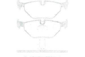 Klocki Hamulcowe Bmw 5 (e39) 2.0-4.4 09.95-05.04 L