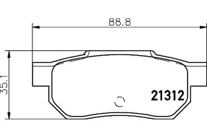 Klocki Hamulcowe Mintex 43022sd2930 43022sd2505 43