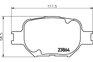 Klocki Hamulcowe Mintex 446513030 446520540 044652