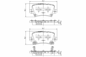 Klocki Hamulcowe Honda Civic Vii 1.4 Nipparts Nipp