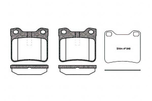 Klocki Hamulcowe Peugeot 406 607 17mm Wva21278 Roa