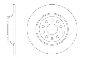 Tarcze Hamulcowe 2szt 300x12 P 5-otw Audi Seat Sko