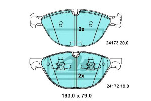 Klocki Hamulcowe Ceramiczne Bmw X5 (e70) X6 (e71 E