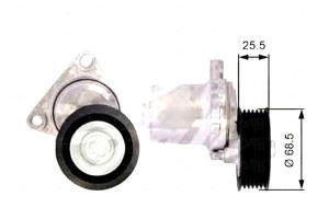 Napinacz Paska Wielorowkowego Mazda 3 6 Cx-7 Mx-5