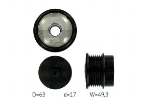 Koło Pasowe Alternatora Peugeot 407 2,7hdi C5 04-