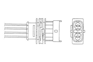 Sonda Lambda Opel Oza660-ee10 Ngk