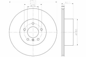 Tarcze Hamulcowe 2szt Bmw Tył X5 4,4-4,8 01-06 Tex