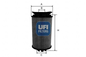 Filtr Oleju Mitshubishi Canter 12- Ufi
