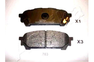 Klocki Hamulcowe Subaru Forester 2.0 Ashika