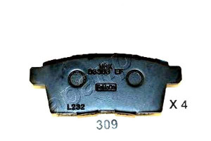 Klocki Hamulcowe Mazda Tył Cx-7 07- Japanparts