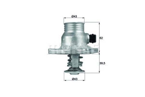 Termostat Bmw 105c E39 E38 3,5 4,4 Behr