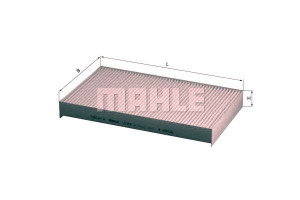 Filtr Kabiny Kabinowy Mahle 6398300165 6396201008