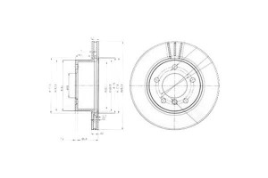 Tarcze Hamulcowe 2szt Bmw 1 (e81) 1 (e87) 1 (f20)