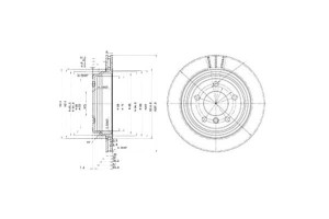 Tarcze Hamulcowe 2szt Bmw 5 (e39) 2.0-4.4 09.95-05