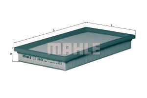 Filtr Powietrza Fiat Mahle
