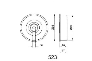 Rolka Paska Wielorowk. Mitsubishi Japanparts