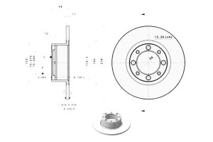 Komplet Tarcz Hamulcowych [brembo]