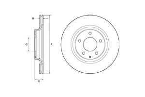 Tarcze Hamulcowe 2szt Mazda Rx-8 1.3 10.03-06.12 D