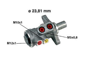 Pompa Hamulcowa Ford Fiesta 02-08 (+abs) Cifam