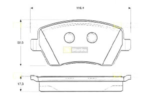 Klocki Hamulcowe Nissan Micra Note Renault Clio Mo
