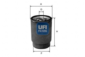 Filtr Paliwa Man Oem Ufi Ufi
