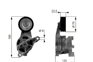 Napinacz Paska Wielorowkowego Audi A3 Seat Altea A
