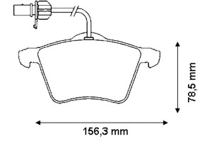 Klocki Hamulcowe Ceramiczne Ford Galaxy Seat Alham