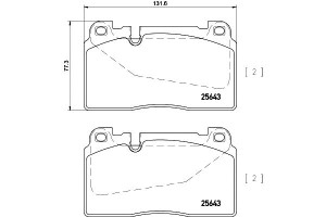 Klocki Hamulcowe Mintex 8r0698151c 8r0698151h