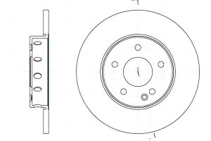 Tarcze Hamulcowe 2szt 284x12 P 5-otw Mercedes W202
