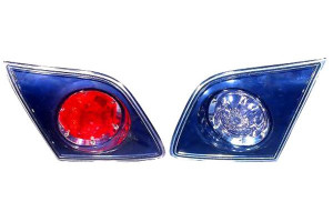 Lampa (część Wewnętrzna Kolor Szkła Czerwony) Mazd
