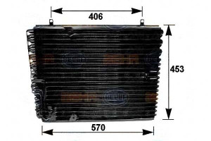 Skraplacz Klimatyzacji Bmw E34 518-540 Behr Hella
