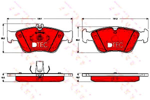 Klocki Hamulcowe Mercedes Przód W202 W210 R170 95-