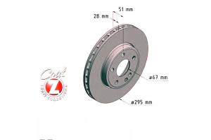 Tarcze Hamulcowe 2szt Mercedes W246 B-klasa 11- Pr