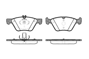 Klocki Hamulcowe Remsa A0024205020 A0034202920 181