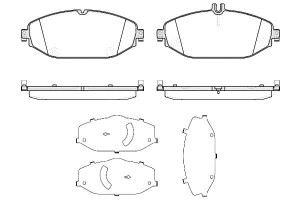 Klocki Hamulcowe Remsa A0084202820 A0084203820 216