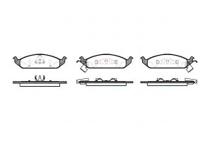 Klocki Hamulcowe Chrysler Cirrus Stratus Dodge Str