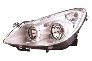 Reflektor Opel Corsa D 06-14 Le H1 H7 Chromowy Dep