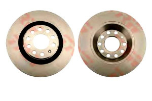 Tarcze Hamulcowe 2szt Vw Tył A4 03-09 Trw