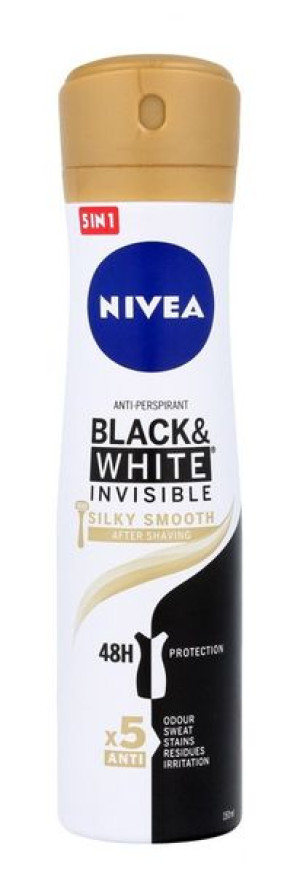 NIVEA Nivea Dezodorant INVISIBLE SILKY SMOOTH spray damski 150ml