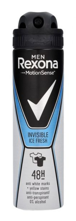 UNILEVER Rexona Motion Sense Men Dezodorant w sprayu Invisible Ice Fresh