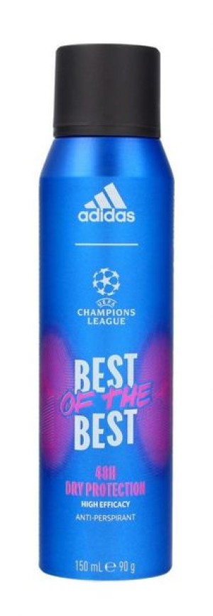 COTY Adidas Champions League Dezodorant anti-perspirant w sprayu Best of