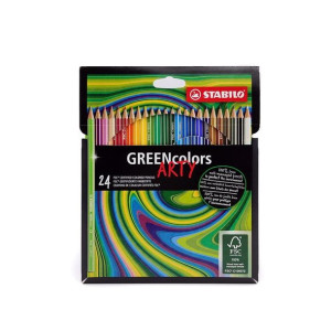 Kredki drewniane STABILO GREENcolors ARTY