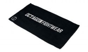 Ręcznik kąpielowy OCTAGON FIGHT WEAR - czarny