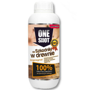 One Shot na szkodniki drewna 1 litr