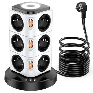 Acodot Wieża Zasilająca Elektryczna Lampka USB