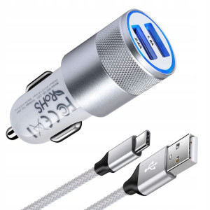 Ailkin Ładowarka Samochodowa Kabel USB-C 2M