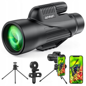 AMNF Monokulary Teleskop 12x56 HD Phone Adapter