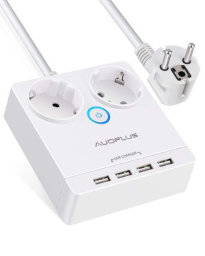AuoPlus Mobilny Zasilacz Ładowarka Przedłużacz USB