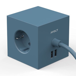 AVOL Przenośne Gniazdko Rozgałęźnik USB Kabel 1,8M