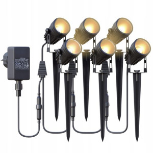 Azhien Oświetlenie Ogrodowe LED Lampy ZESTAW